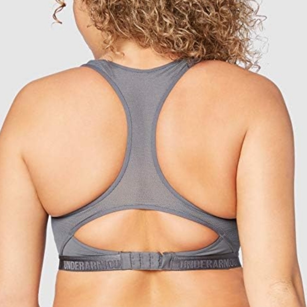 UNDER ARMOUR High-Impact Support Sports Bra 36D 1259953 Full Coverage Racerback - Picture 16 of 16